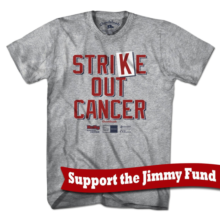 Bos.ton Red Sox Baseball K Cancer Shirt - Jolly Family Gifts