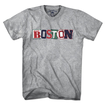 Boston B Baseball Sideline T-Shirt T-Shirt / Gray / 4XL