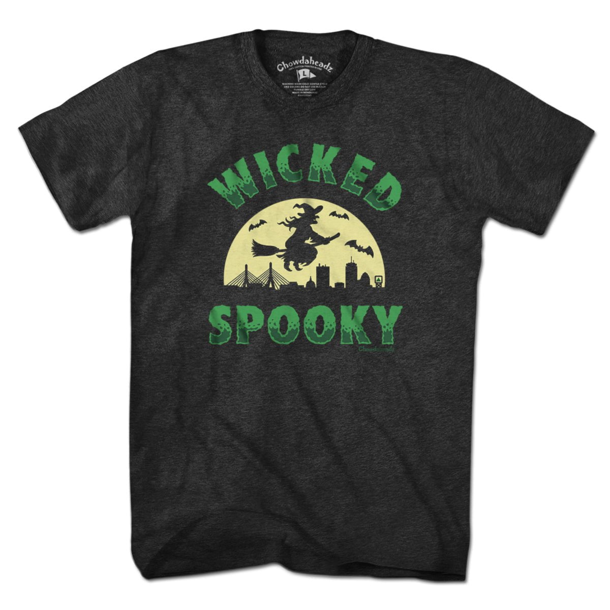 Wicked Spooky Witch Skyline T-Shirt