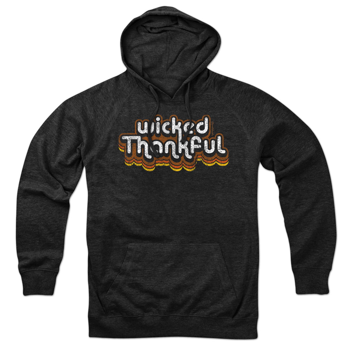 Wicked Thankful Retro Thanksgiving Hoodie