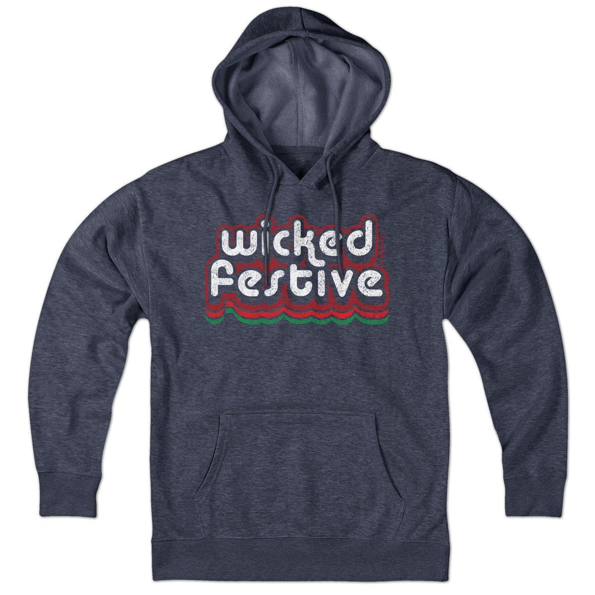 Wicked Festive Retro Holiday Hoodie