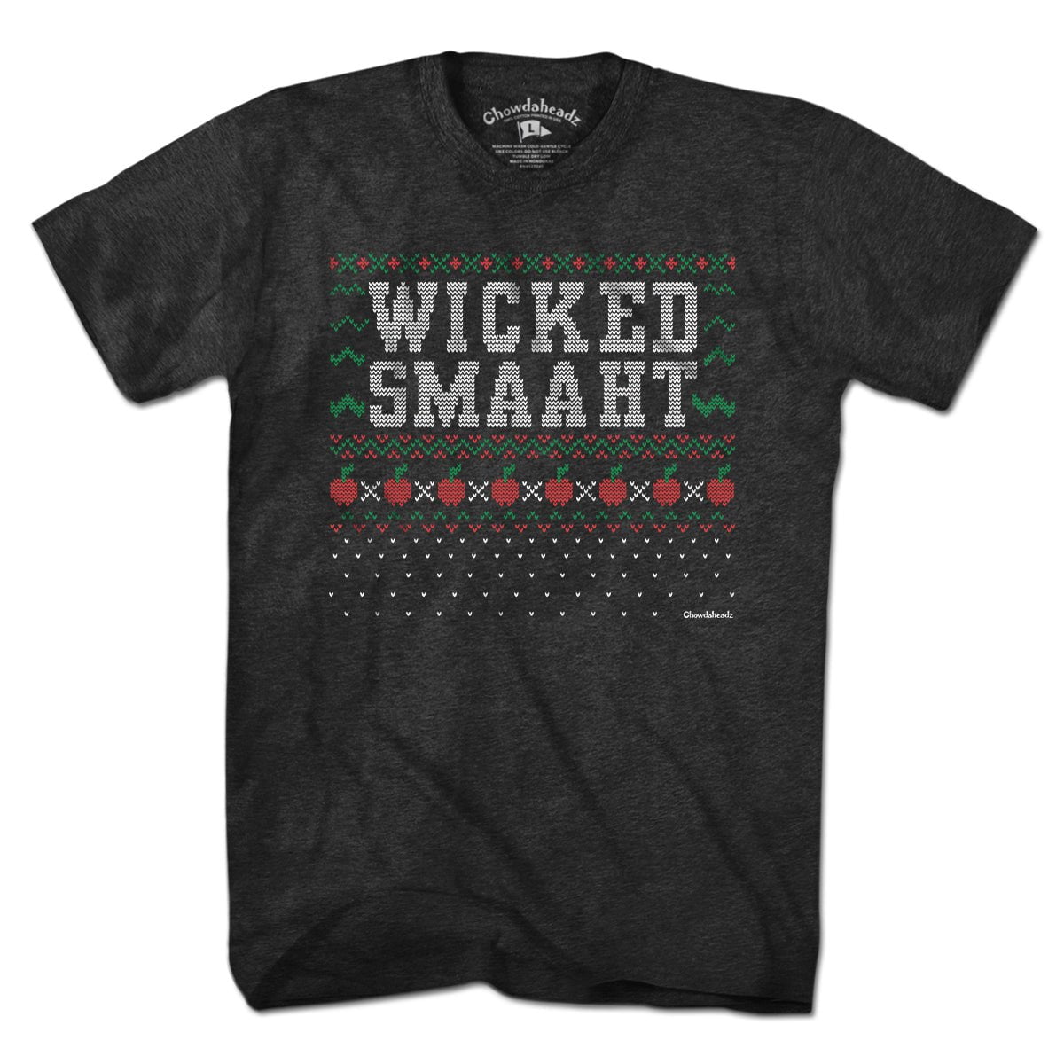 Wicked Smaaht Ugly Holiday Sweater T-Shirt