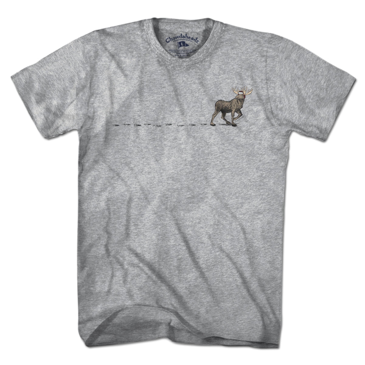 Winter Moose Tracks T-Shirt