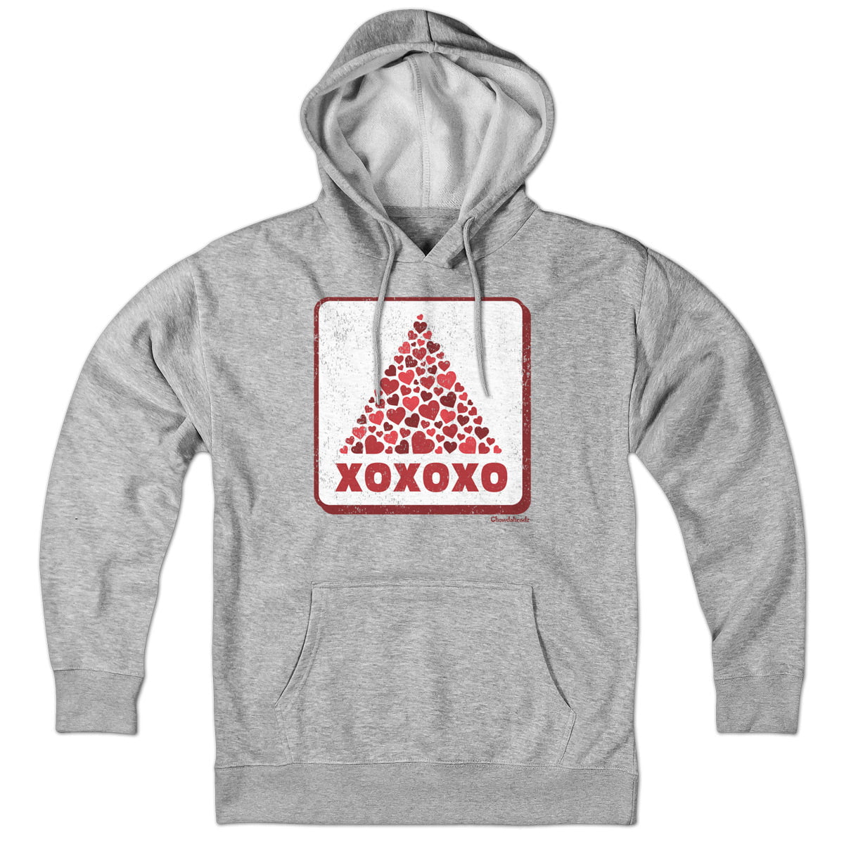 XOXOXO Heart Sign Hoodie