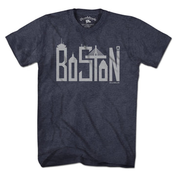 Wicked Awesome Boston Skyline T-Shirt – Chowdaheadz