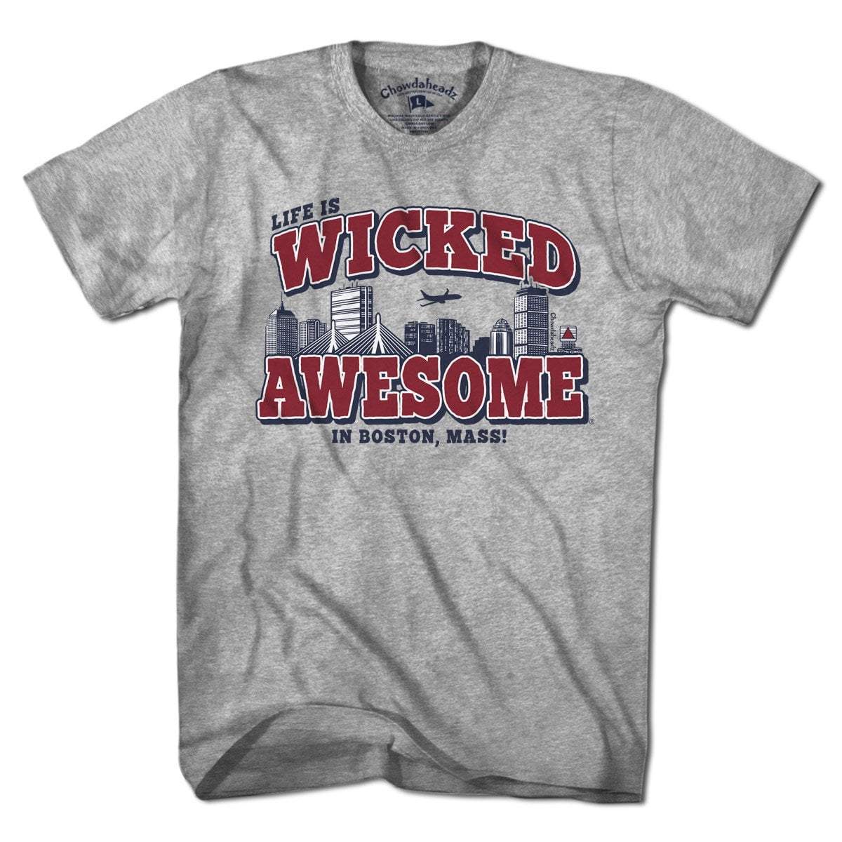 Wicked Awesome Boston Skyline T-Shirt