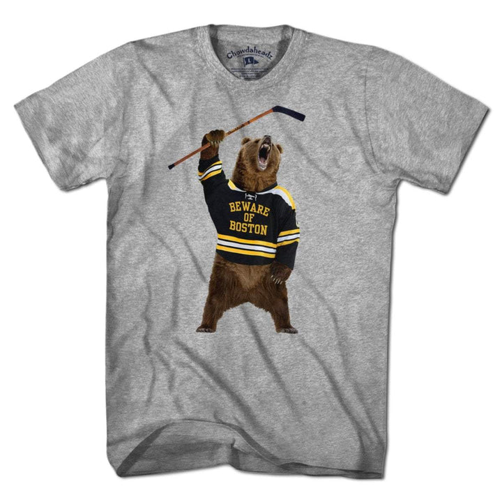 Nice Bruins Goalie Bear Hug Fashionable T-shirt