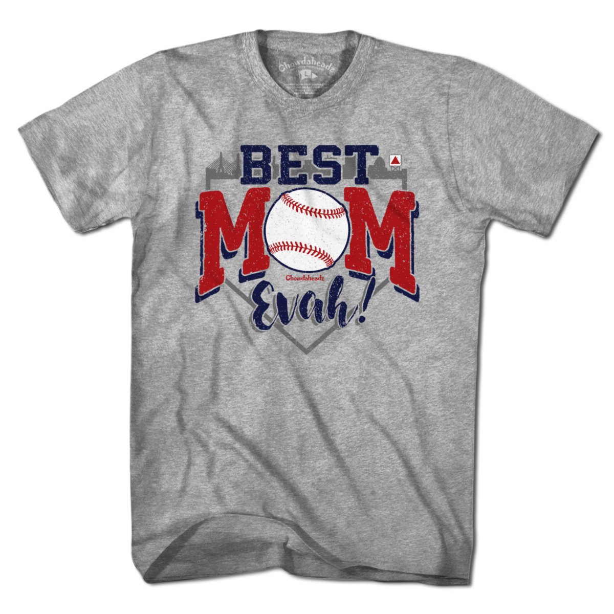 Best Mom Evah Baseball T-Shirt