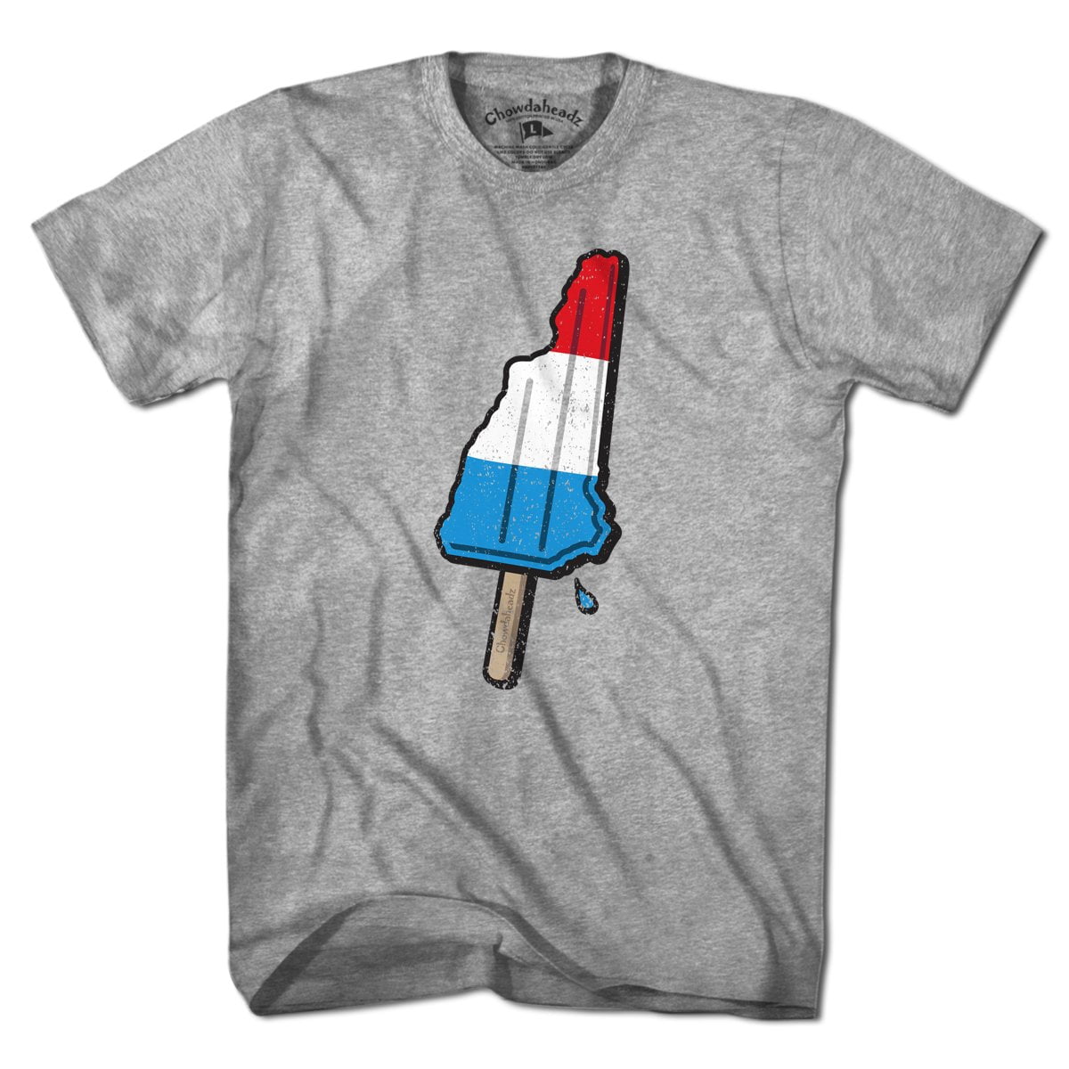 New Hampshire Patriotic Popsicle T-Shirt