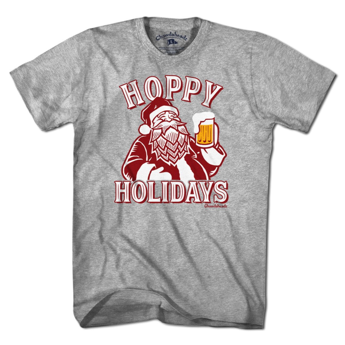 Hoppy Holidays Santa T-Shirt