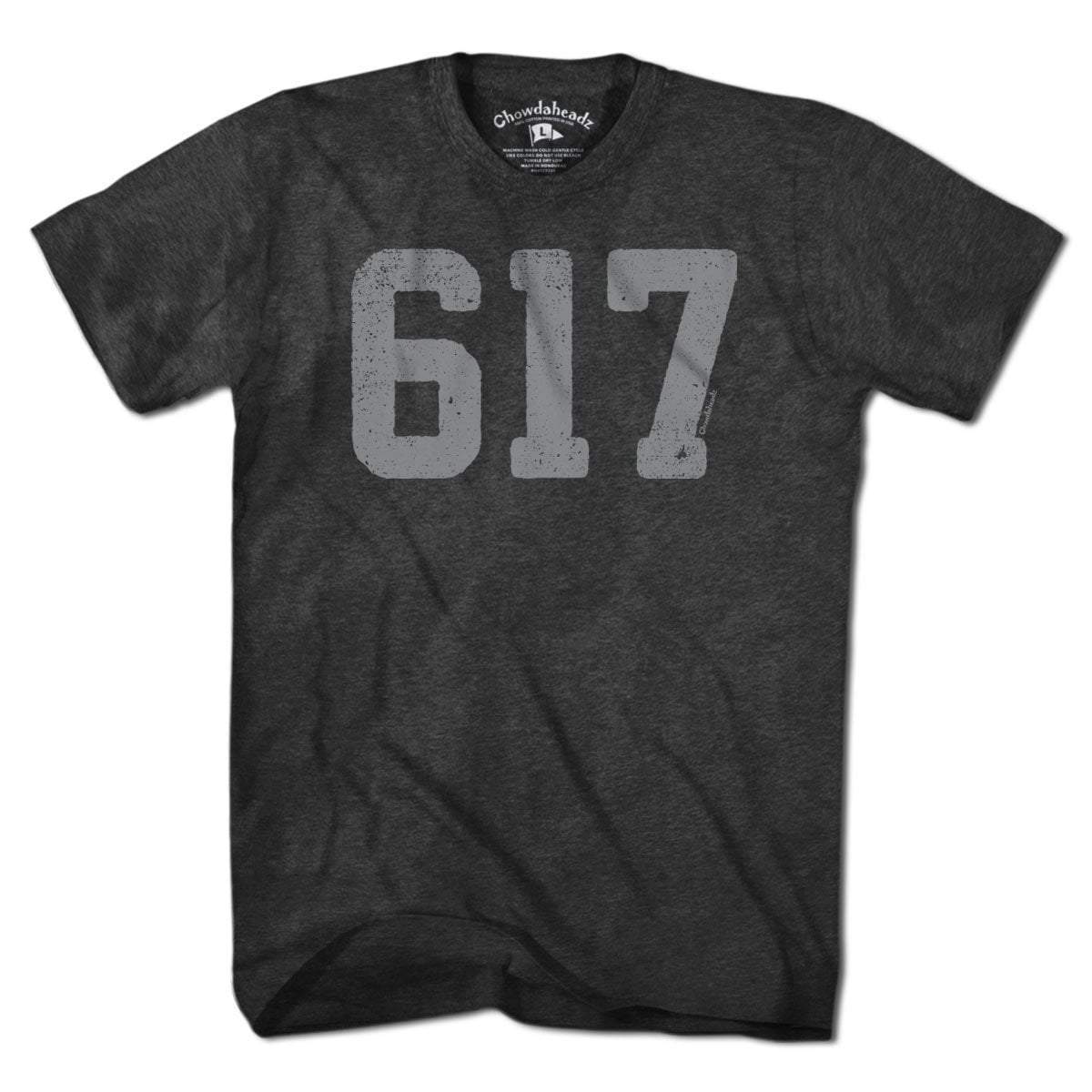 Boston 617 Block T-shirt