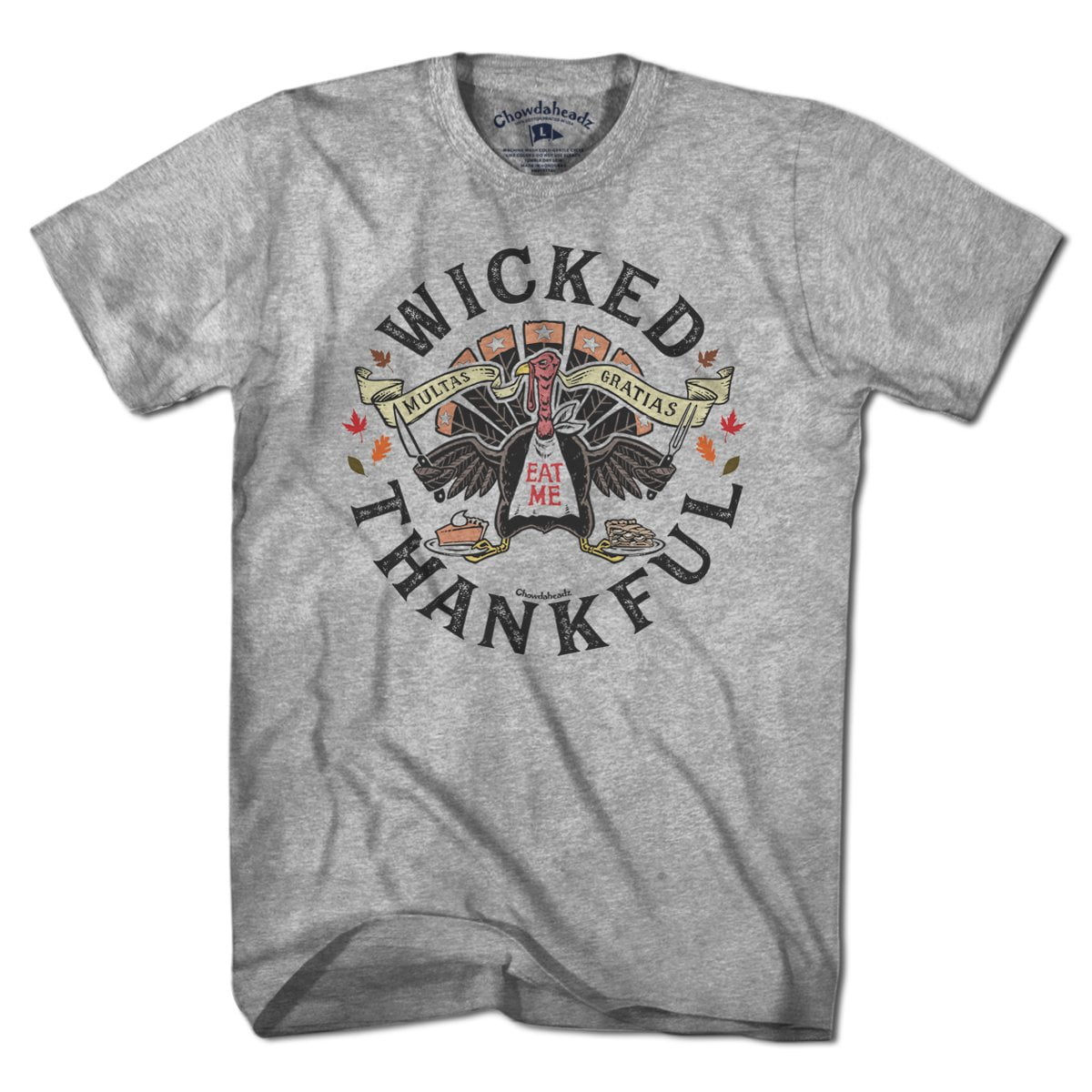 Wicked Thankful Turkey T-Shirt