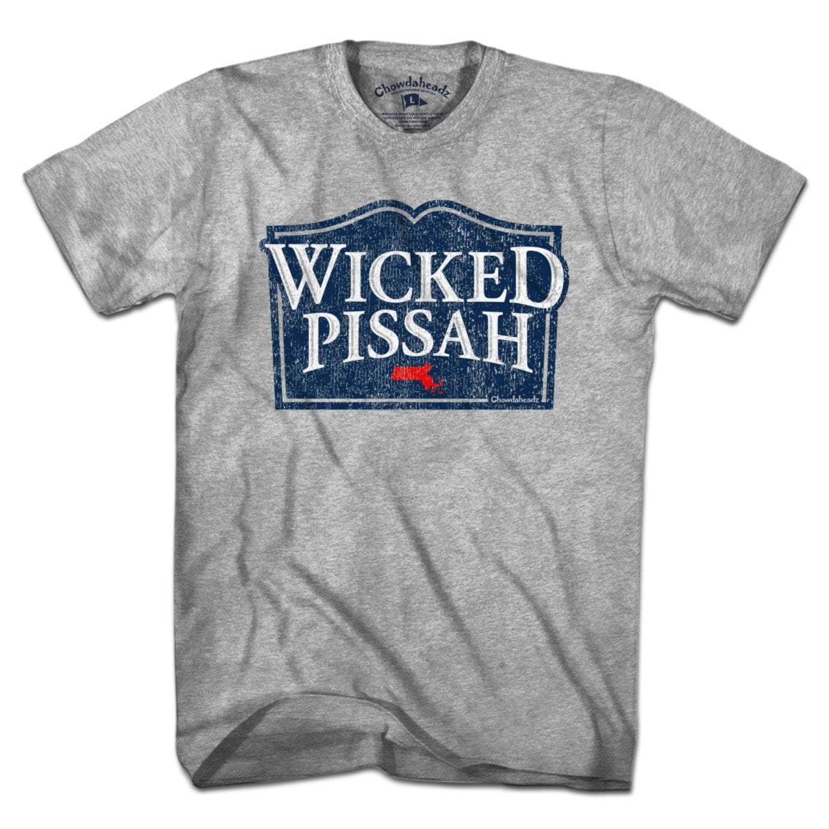 Wicked Pissah Mass Sign T-Shirt