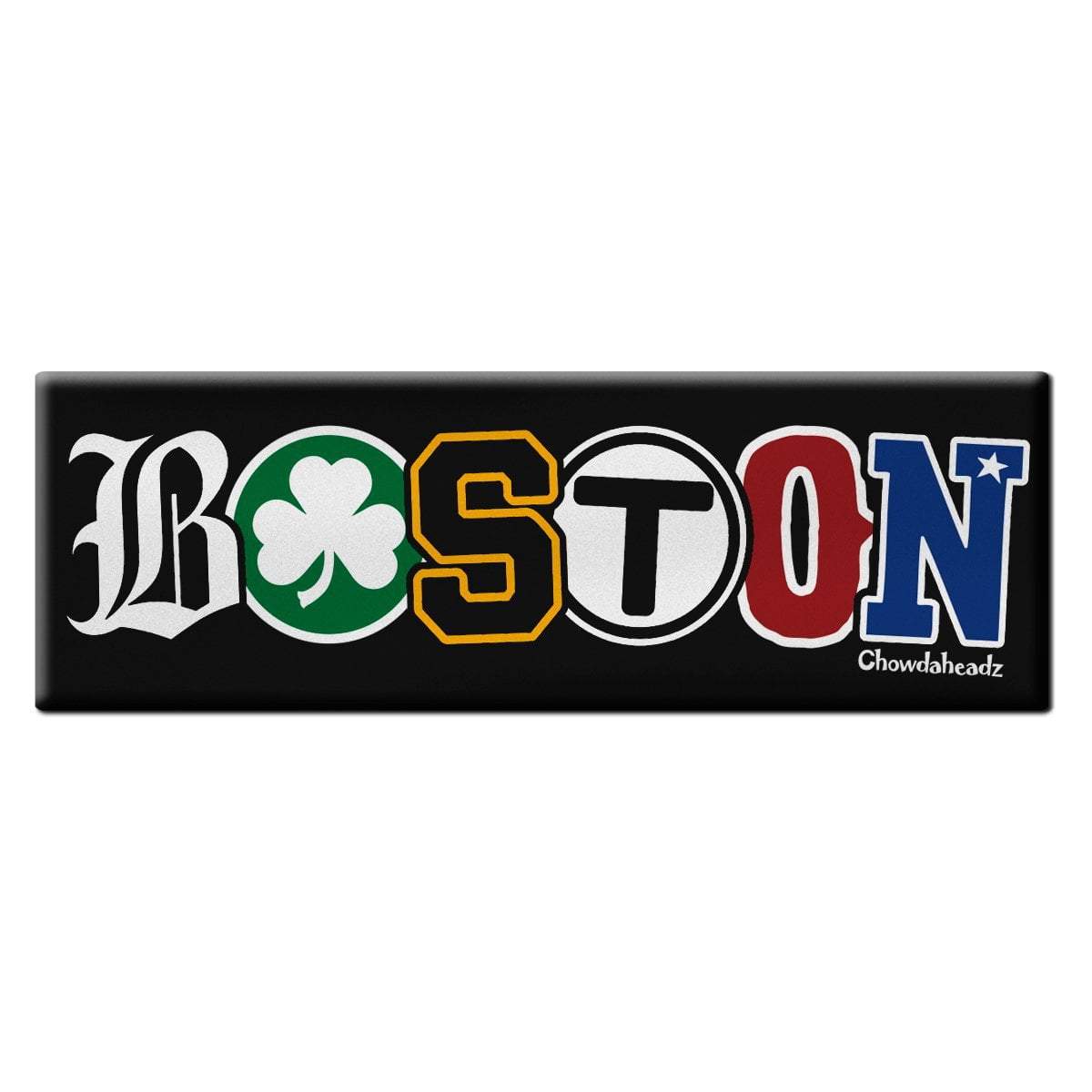 Boston Townie Pride Magnet