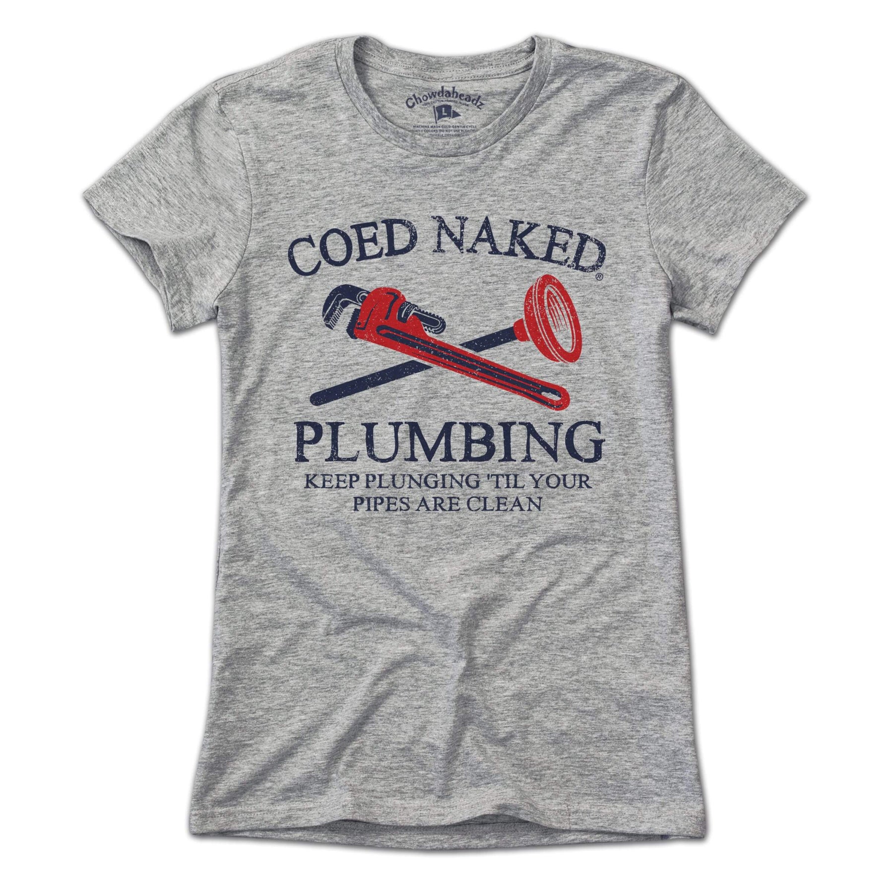 Coed Naked Plumbing T Shirt 