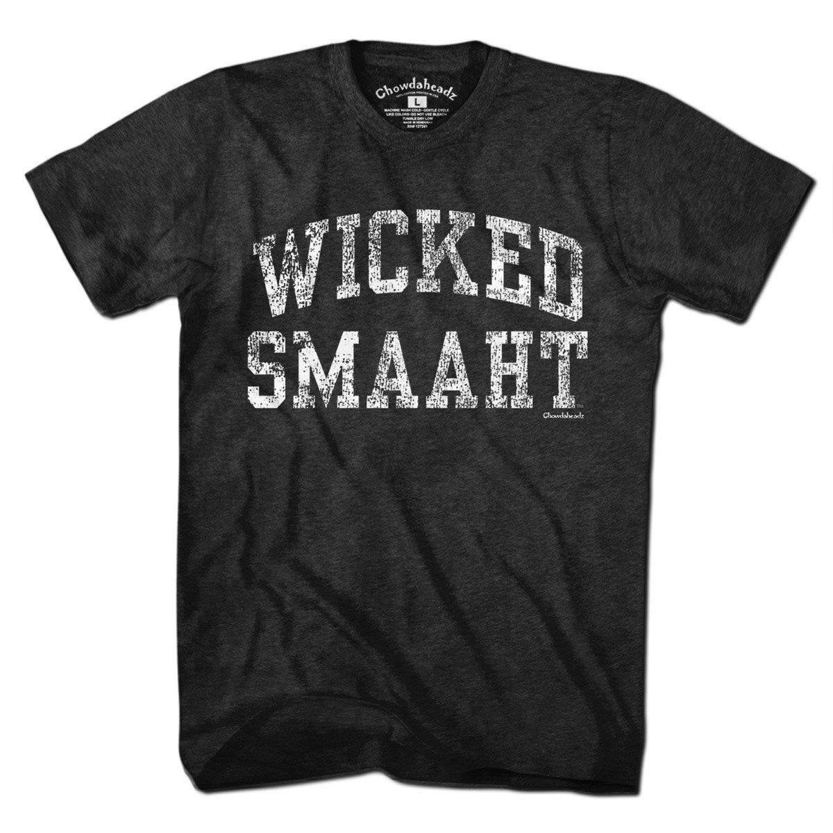 Wicked Smaaht T-Shirt - Chowdaheadz