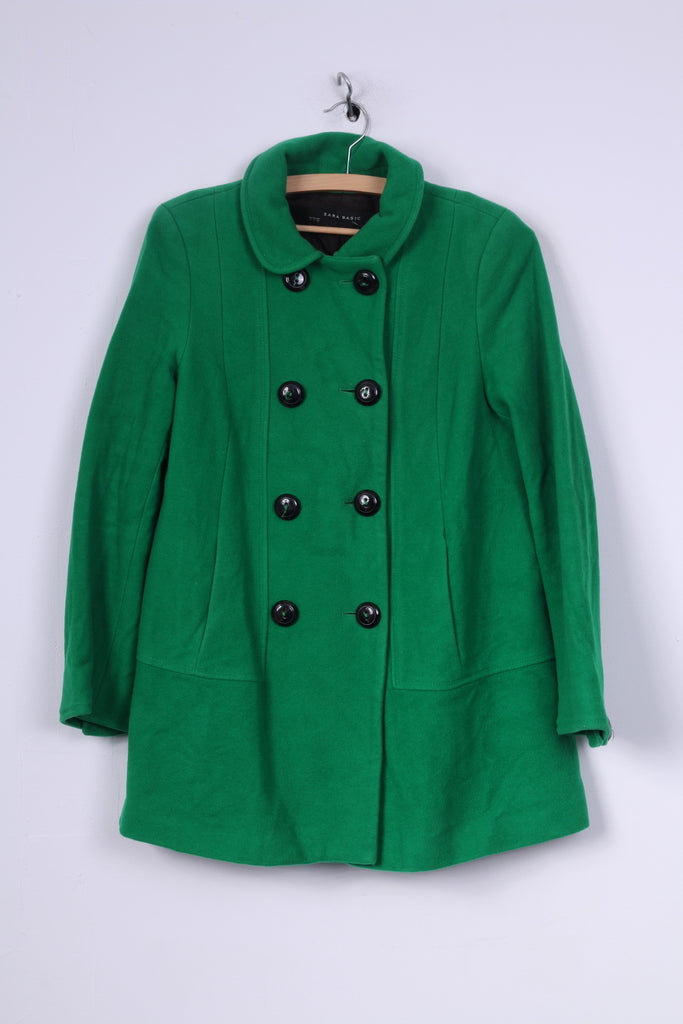 zara womens peacoat