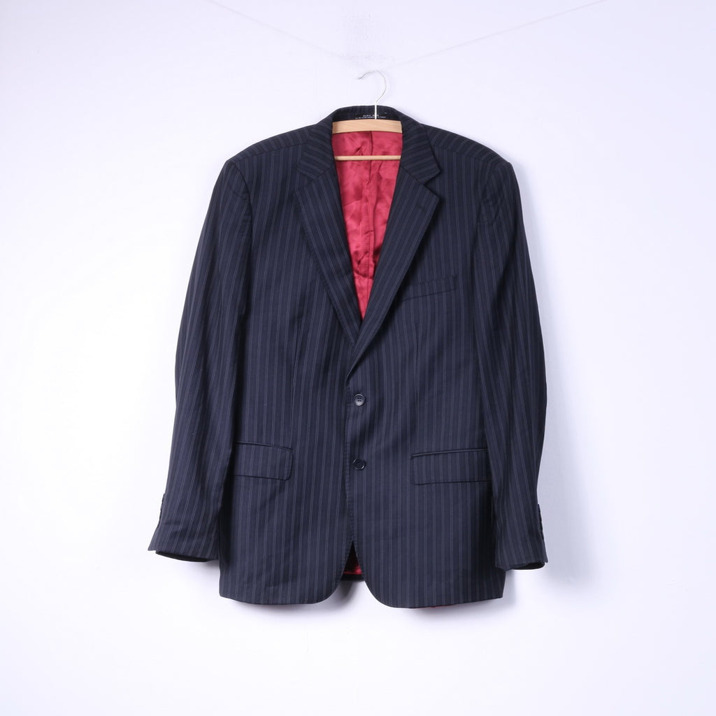 zara blazer navy