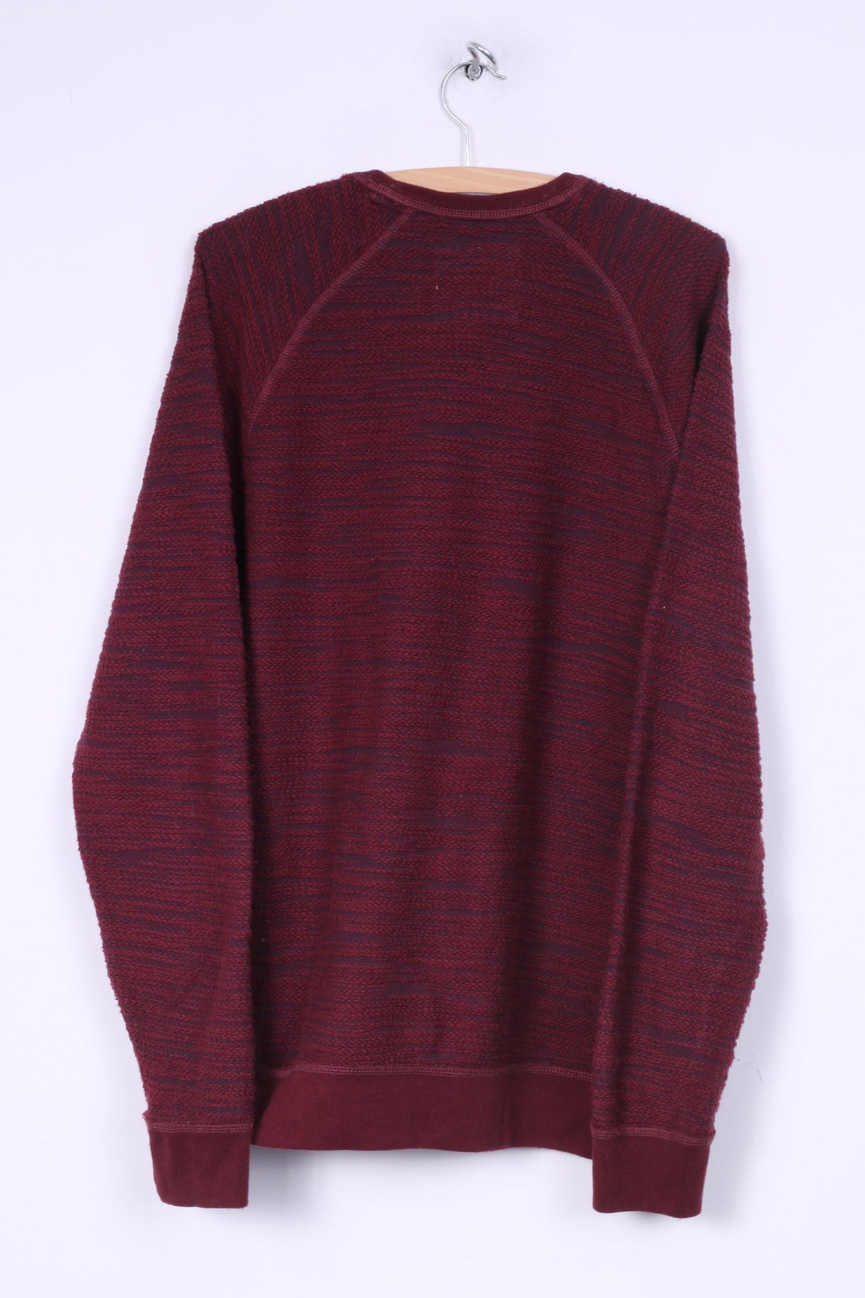 hollister burgundy jumper