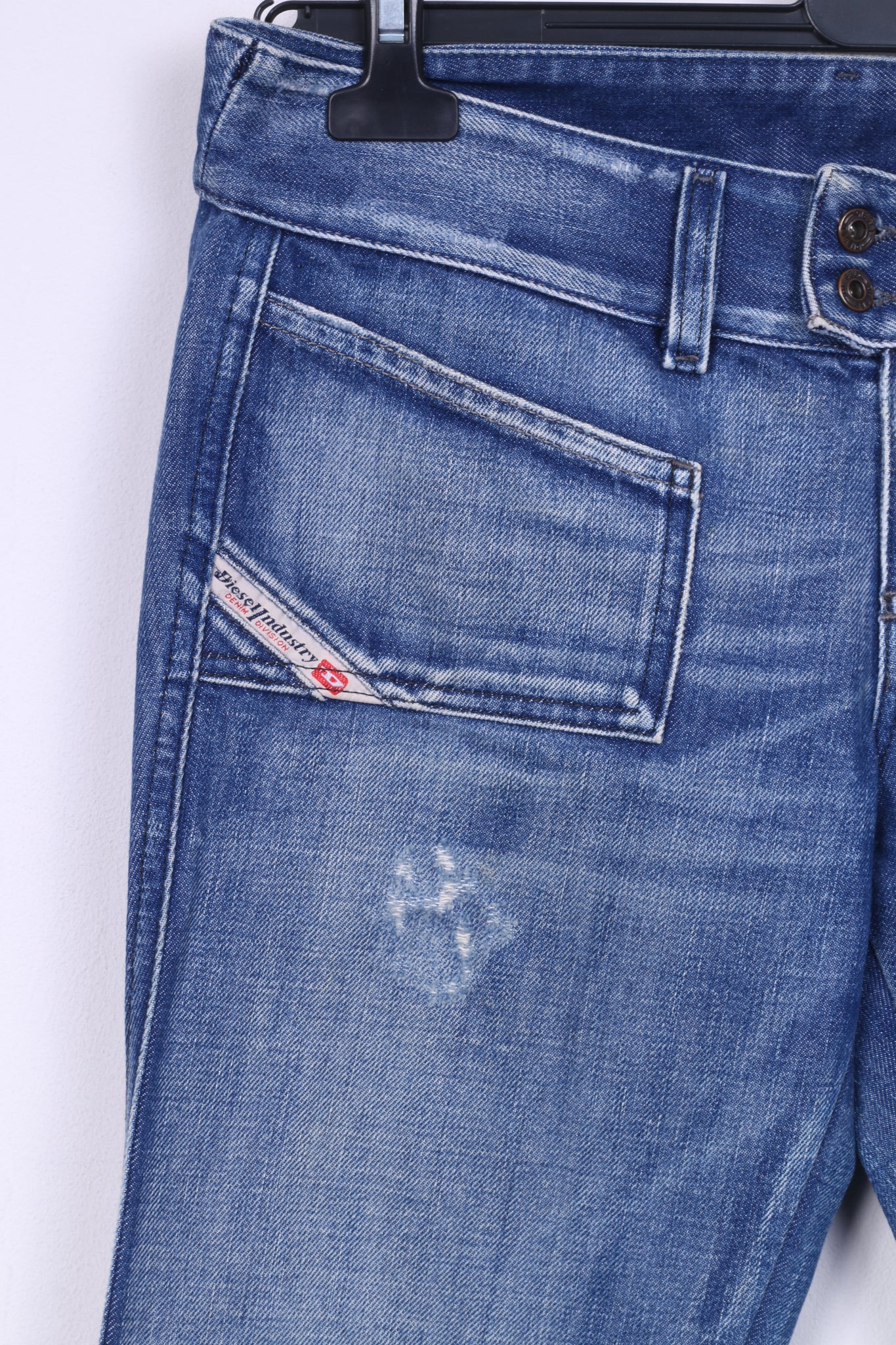 Diesel Industry Womens W29 Trousers Denim Jeans Blue Cotton Retrospectclothes
