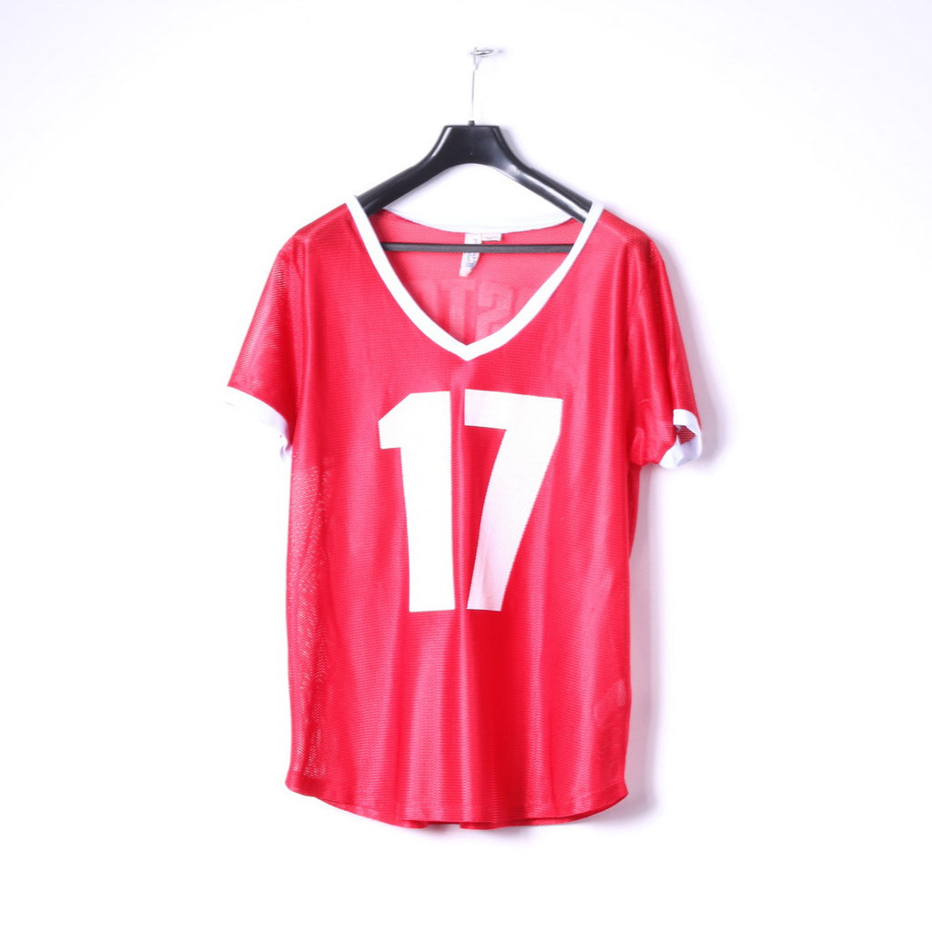 red mesh jersey