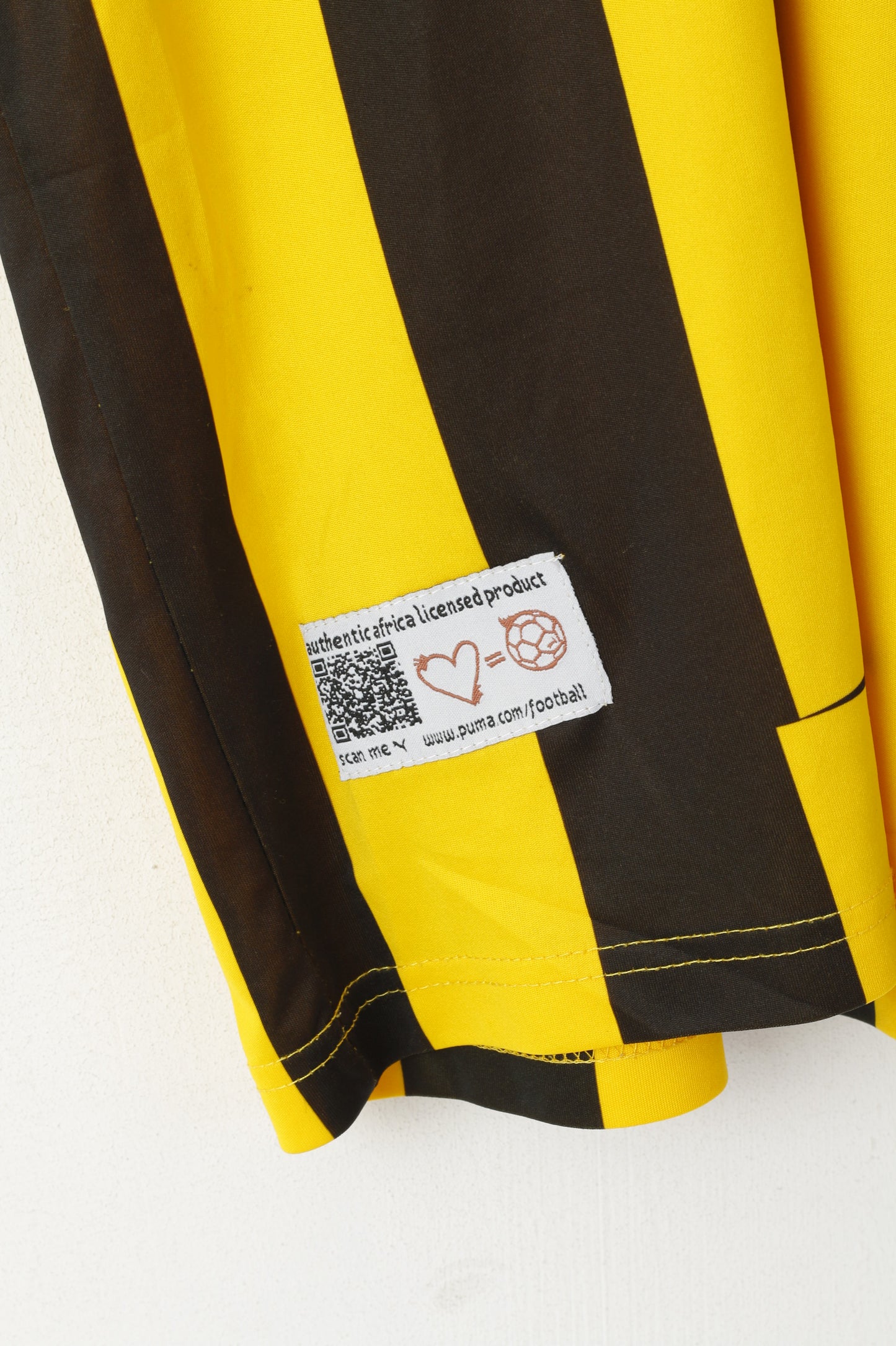 Puma Men S Shirt Yellow BVB Dortmund Borussia Football Jersey Crabman #10 Top