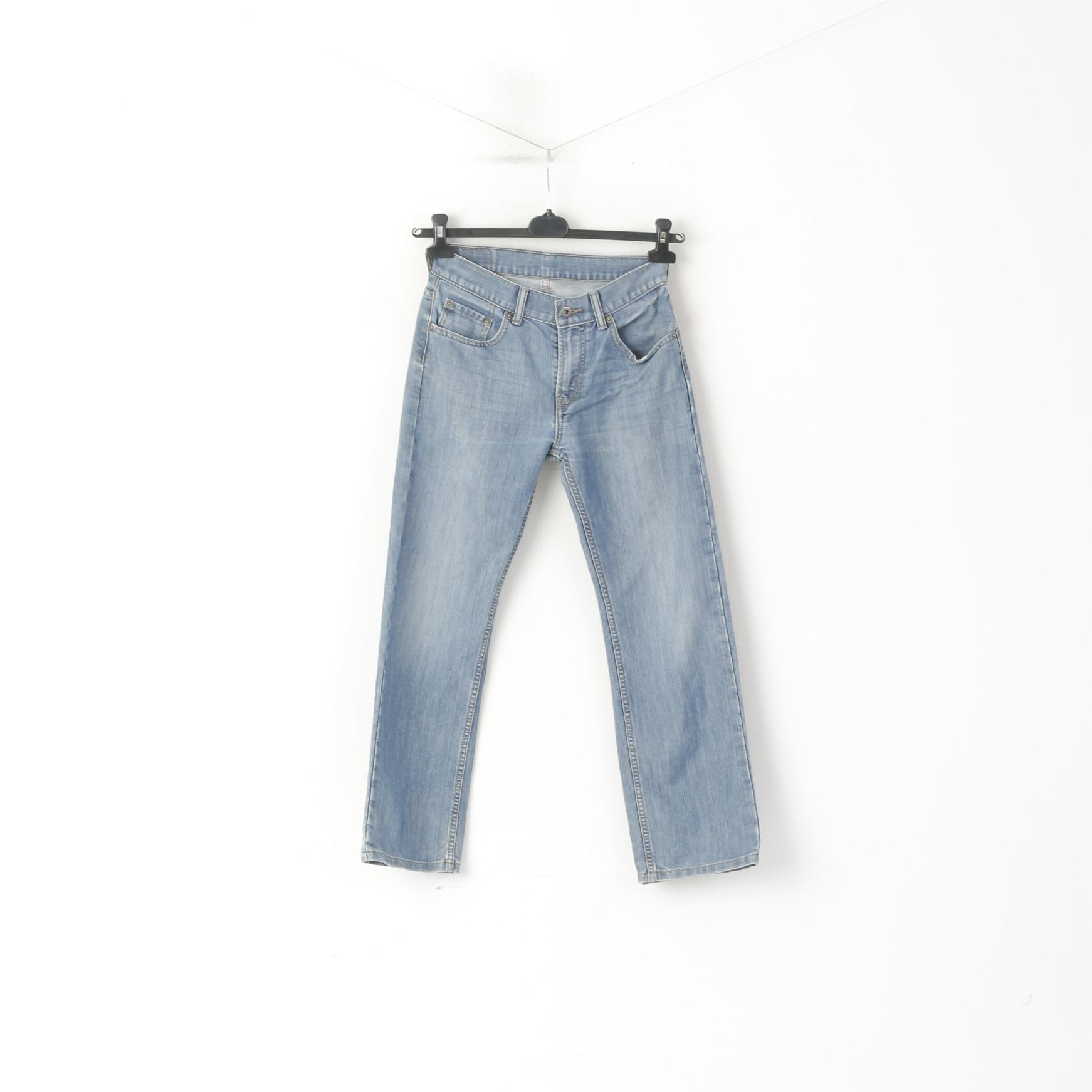 Levi's 505 Women 26 Jeans Trousers Blue Cotton Vintage Straight Pants –  RetrospectClothes