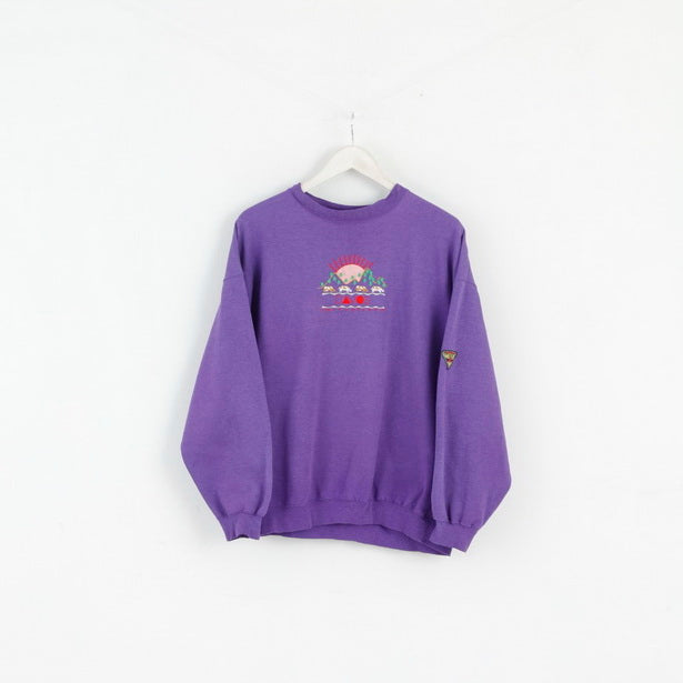vintage purple sweatshirt