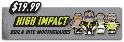 High Impact BMX mouthguard by Damage Control