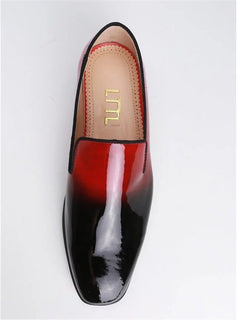 mens red patent leather dress shoes