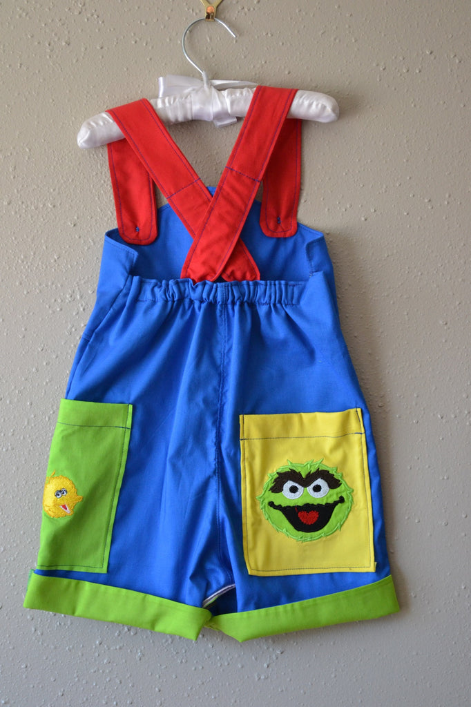 sesame street first birthday outfit boy