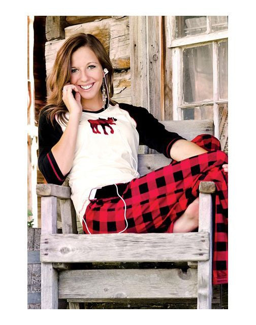 womens red christmas pajamas