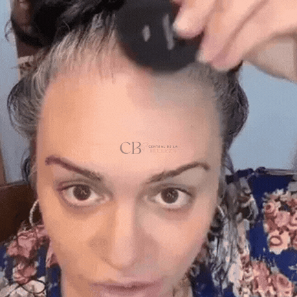SIMIDADANG polvo de línea de cabello 4g, cobertura de raíz negra, sombra de línea de cabello Natural instantánea, impermeable, polvo corrector de cabello