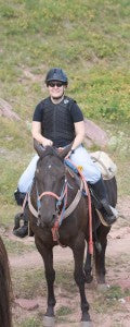 John & Janel Horseback Riding 8-29-2009 (3)