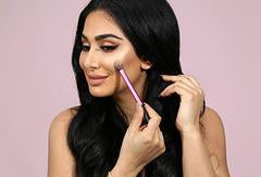 huda kattan, huda kattan facial contouring, sunless tanner for face, tantour, tantouring, clean beauty, sunless tanning for face, make up influencer, tanning for middle eastern people, tanning for dark skin, cleantan