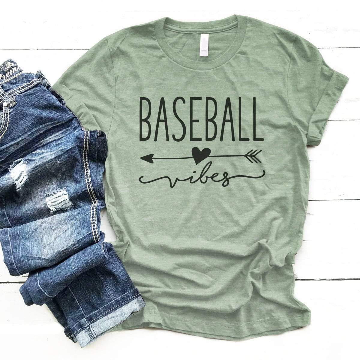 baseball vibes shirt