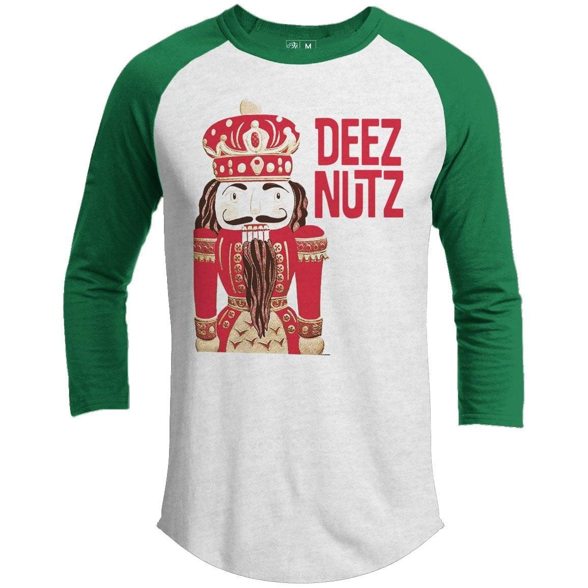 T-Shirts - Deez Nuts Premium Christmas Raglan