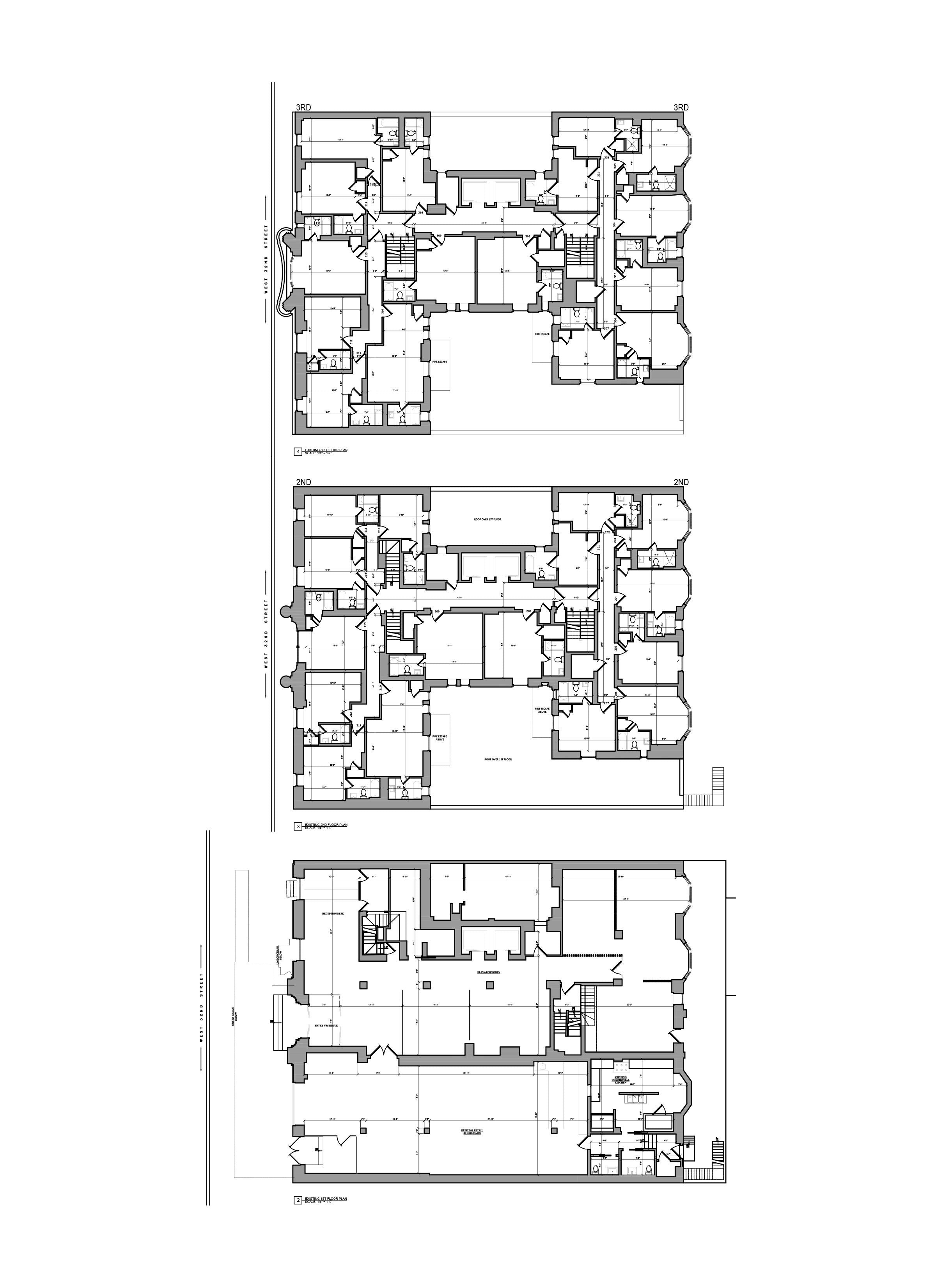 Floor Hacker Existing Plans Floor Plans Test Fits Office Leasing