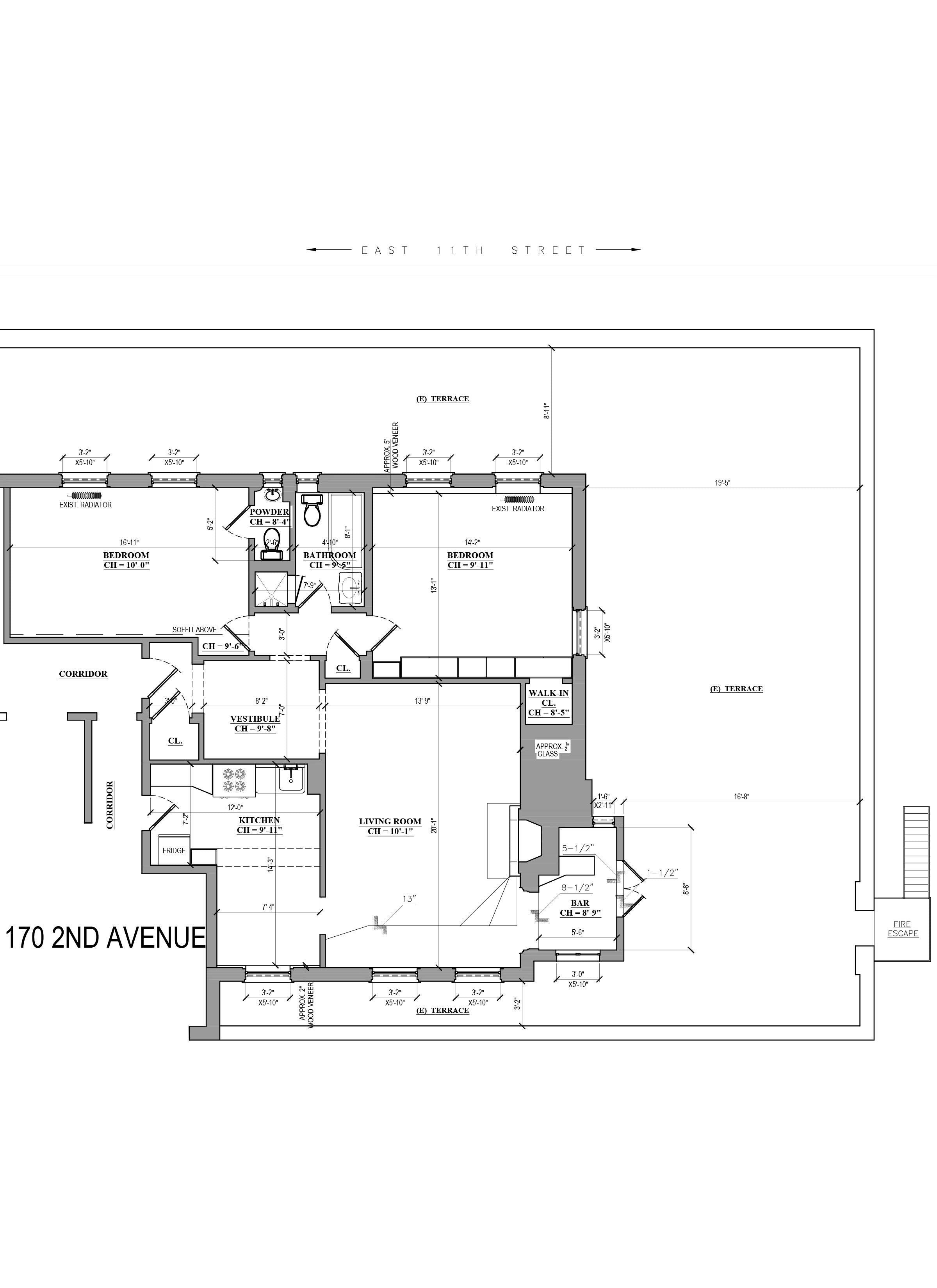 house as built drawing