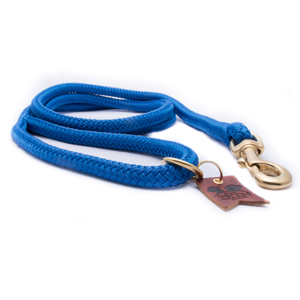 braided rope dog leash