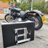 HD Rack bolted onto base of the Pillion Pooch