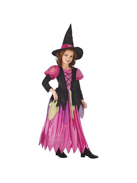 Child's Rainbow Witch Costume | Costumeish – Cheap Adult Halloween ...