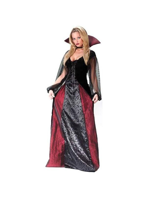 Adult Goth Maiden Vampiress Costume
