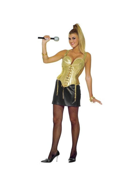 Adult 80s Pop Star Costume Costumeish Cheap Adult Halloween 