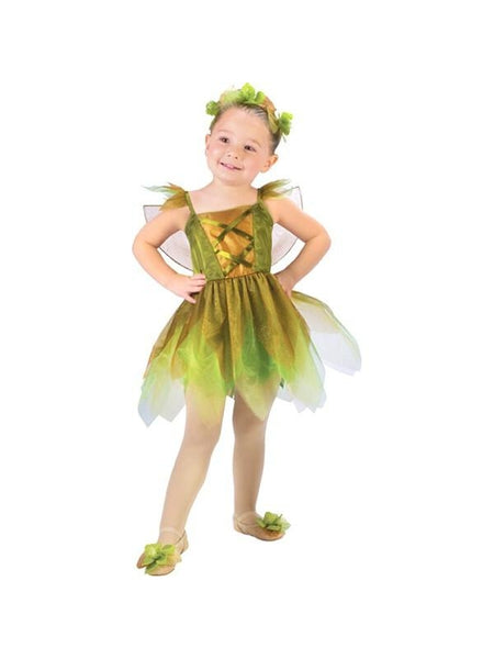 Toddler Gold Leaf Fairy Costume | Costumeish – Cheap Adult Halloween ...