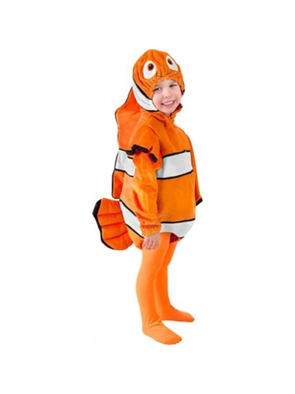 Toddler Orange Clown Fish Costume