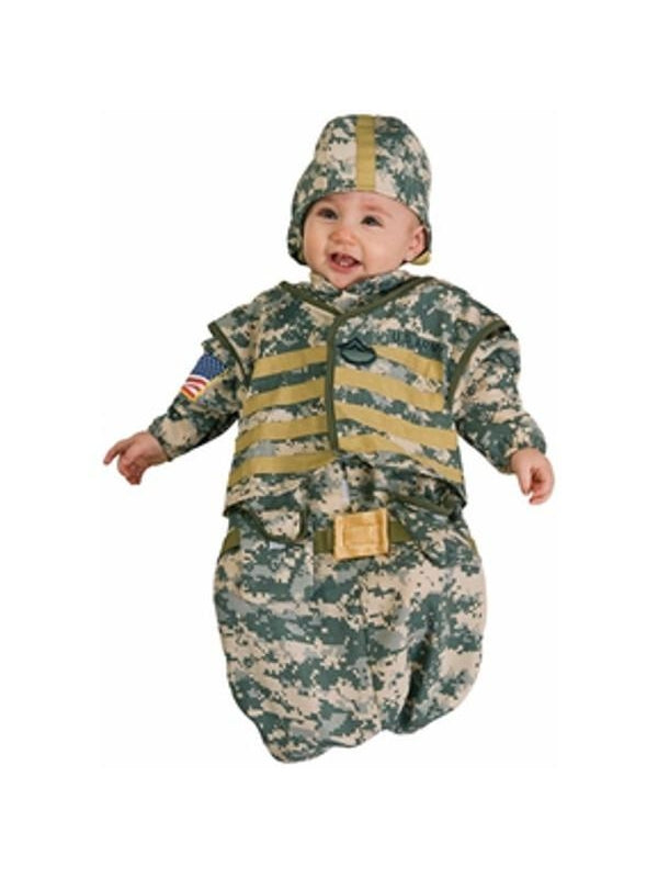 infant army costume