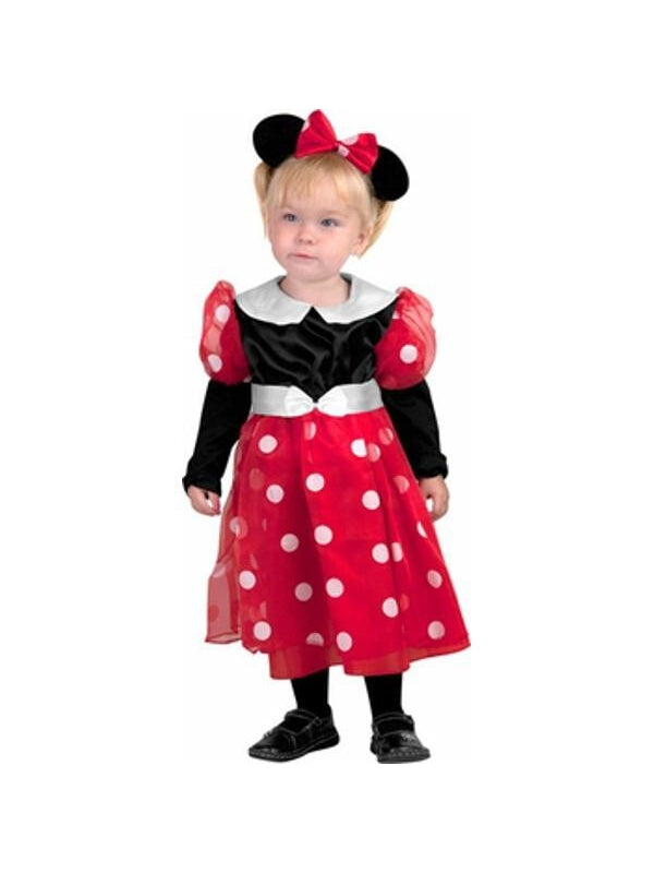 Offer onstabiel consumptie Toddler Deluxe Minnie Mouse Costume