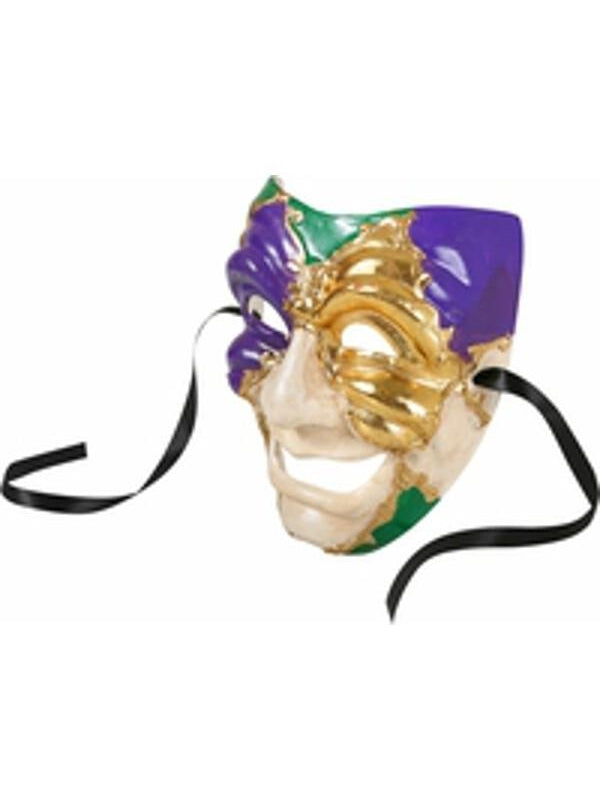 Blank Drama Male Mask Set of Five