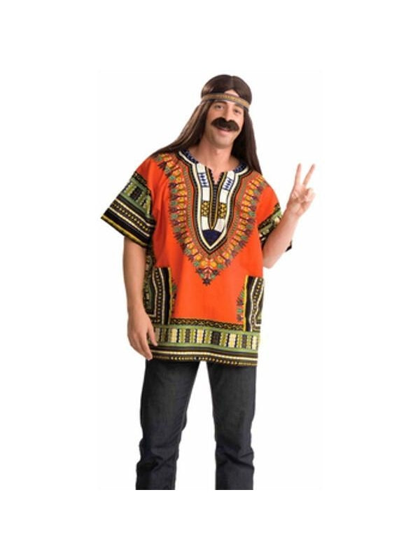 Adult Hippie Dashiki Shirt Costume